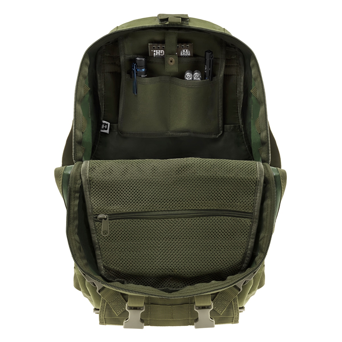Plecak Badger Outdoor Gunny 30 l Olive z noszakiem na hełm
