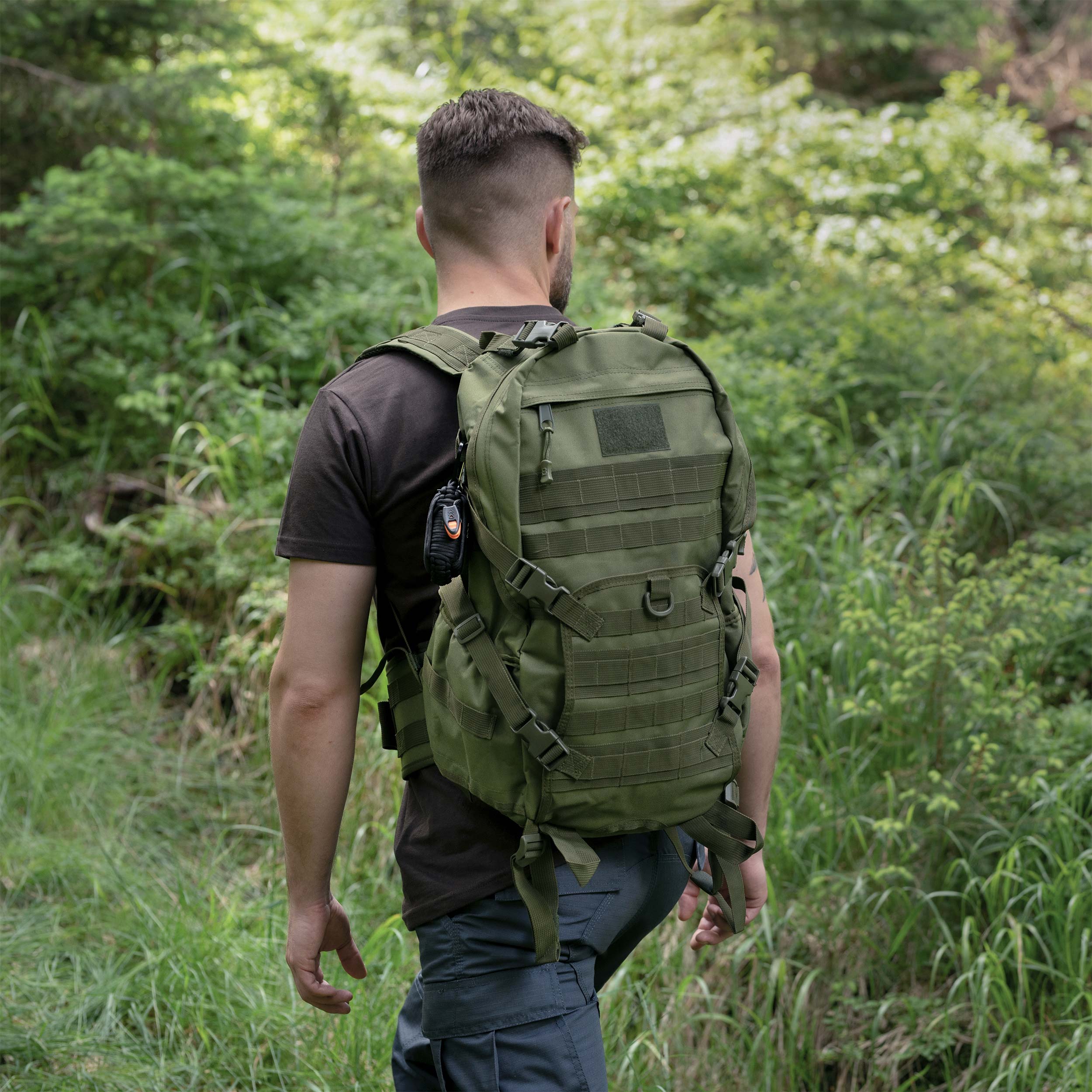 Plecak Badger Outdoor Gunny 30 l Olive z noszakiem na hełm