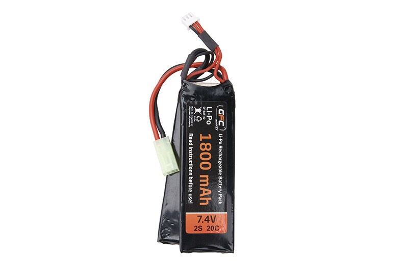 Akumulator GFC LiPo 7,4V 1800mAh 20C 2-modułowy