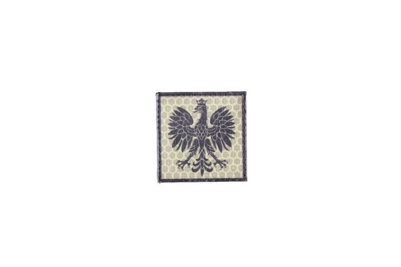 Значок Kampfhund IR Польський герб - засмага
