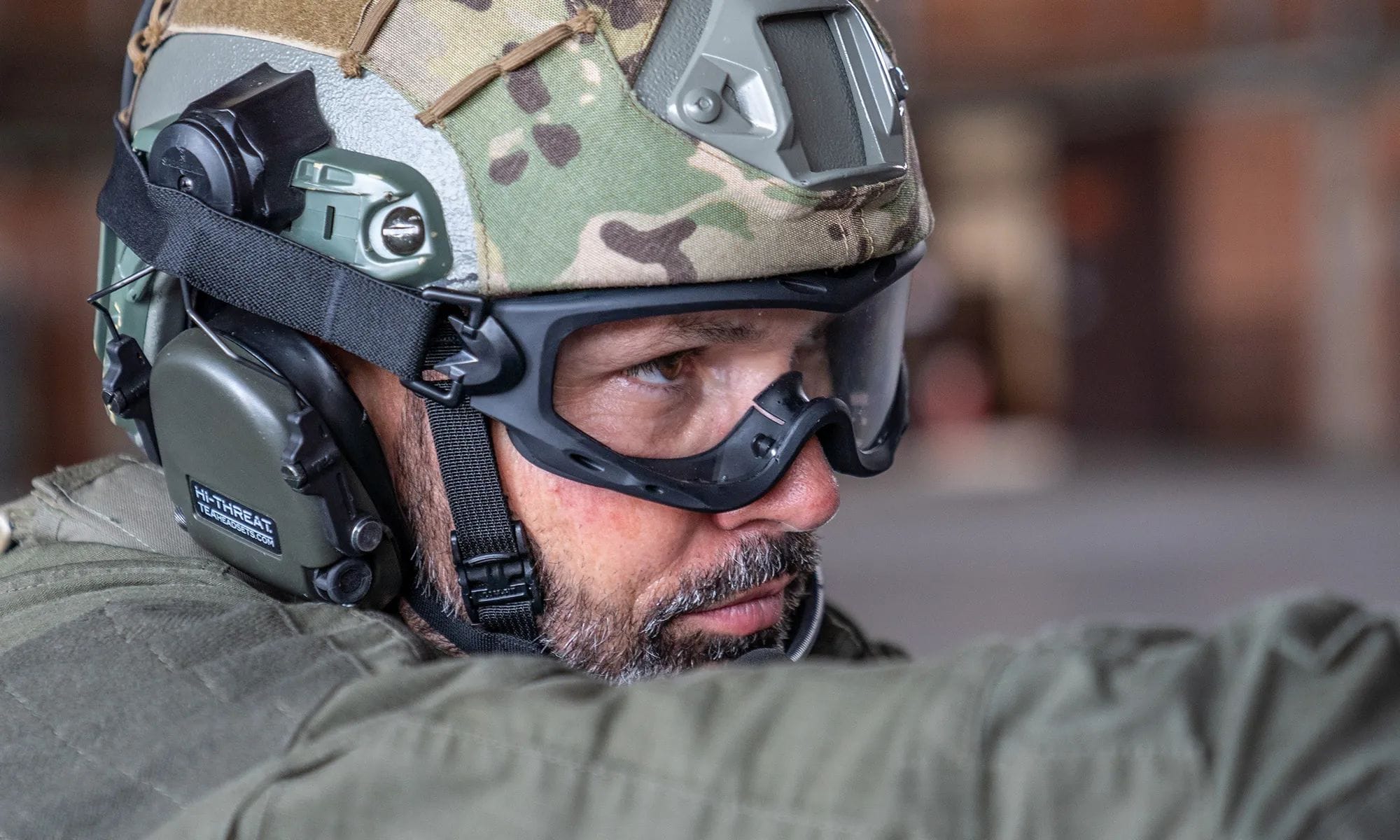 Gogle ochronne Wiley X Spear Set 2in1 - Matte Black