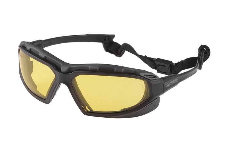 Okulary ochronne Valken V-Tac Echo - żółte 