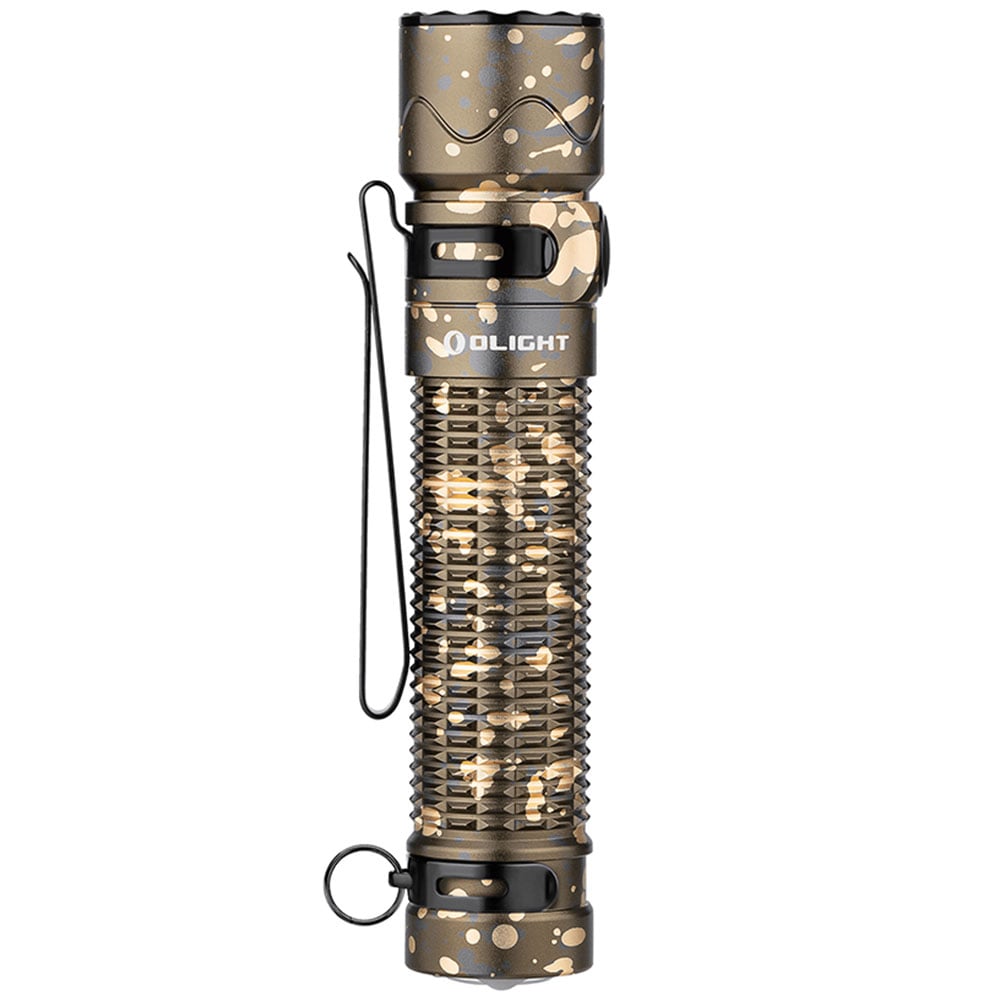 Latarka taktyczna Olight Warrior Mini 2 Desert Camouflage - 1750 lumenów