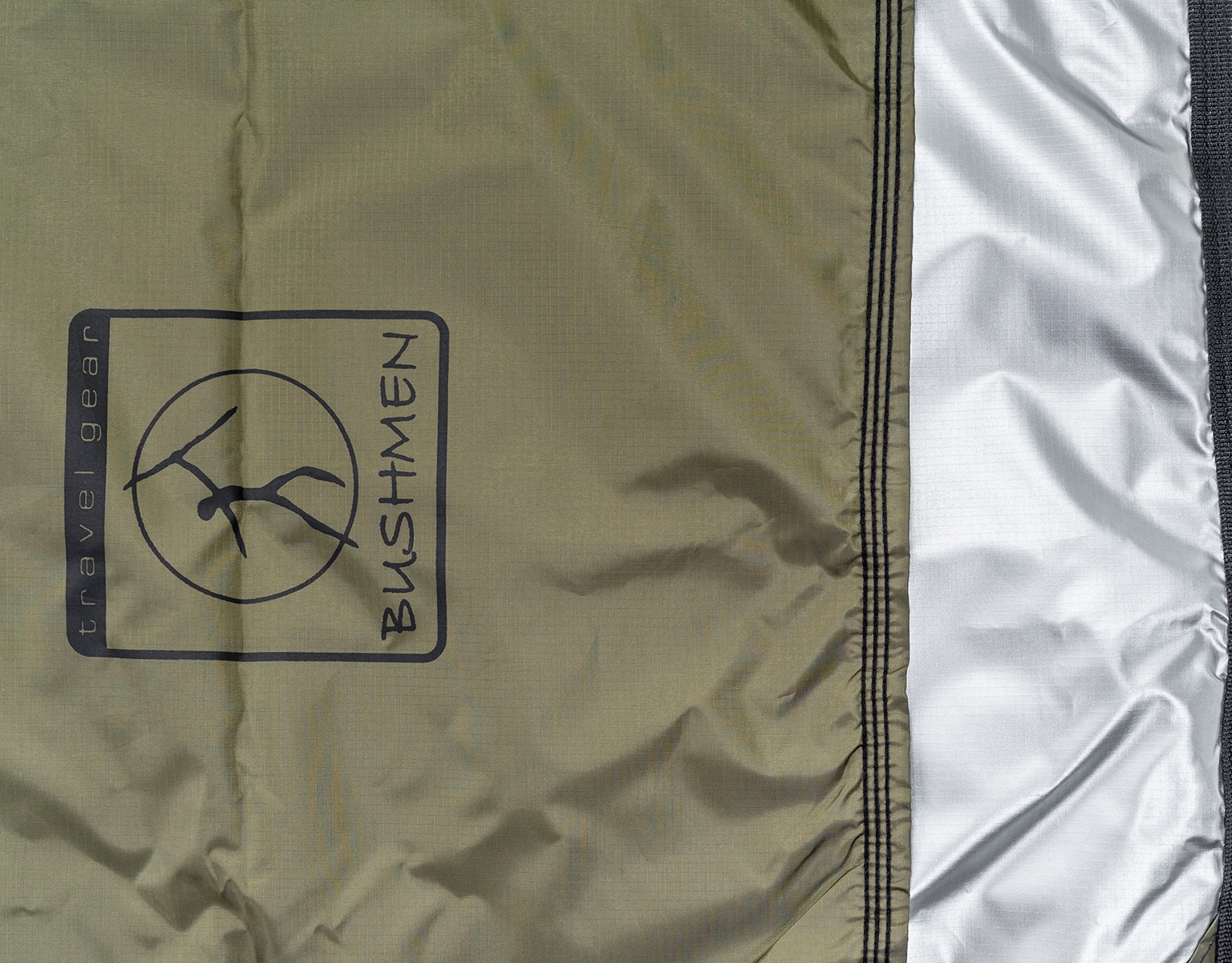 Płachta biwakowa Bushmen Thermo Tarp z termoizolacją 3 x 3 m - Olive