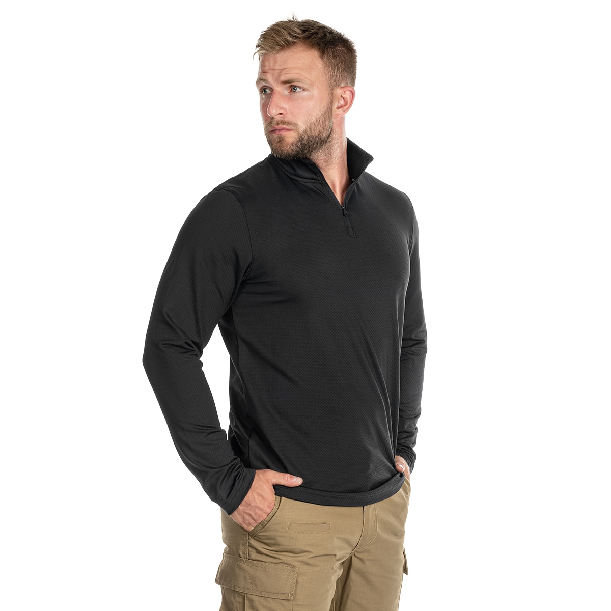 Світшот Under Armour Lightweight 1/4 Zip Sweatshirt - Black