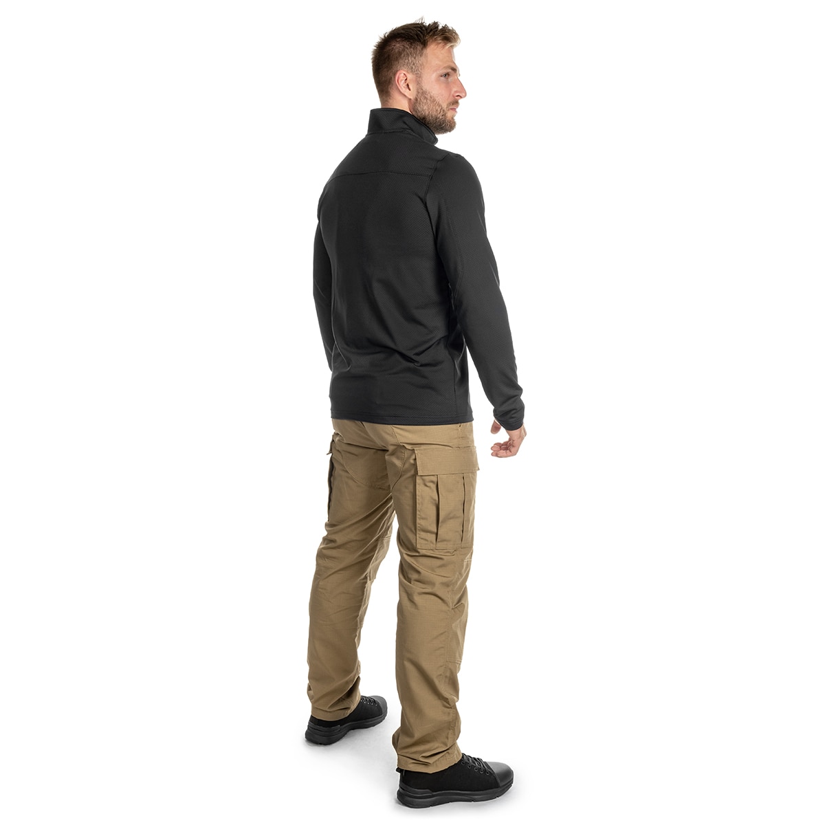 Світшот Under Armour Lightweight 1/4 Zip Sweatshirt - Black