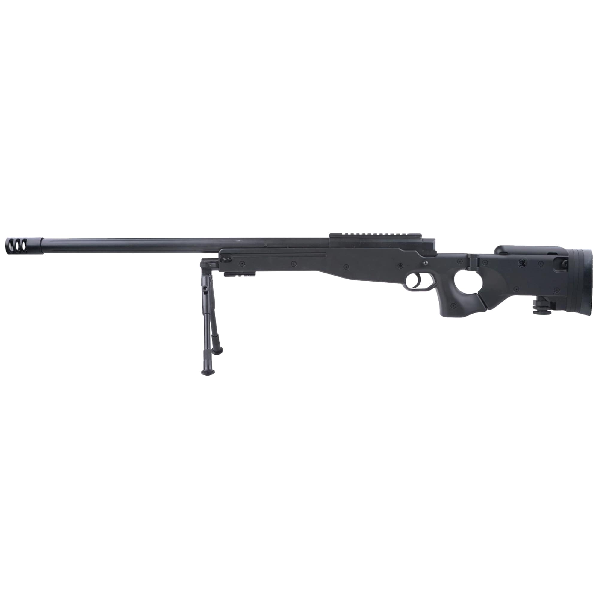 Снайперська гвинтівка ASG P288 з сошкою - чорна