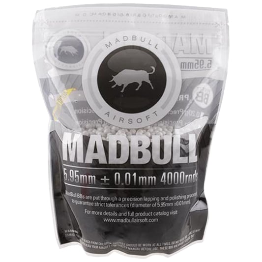 Кулі ASG MadBull Precision BBs 0,23 г - 4000 шт.
