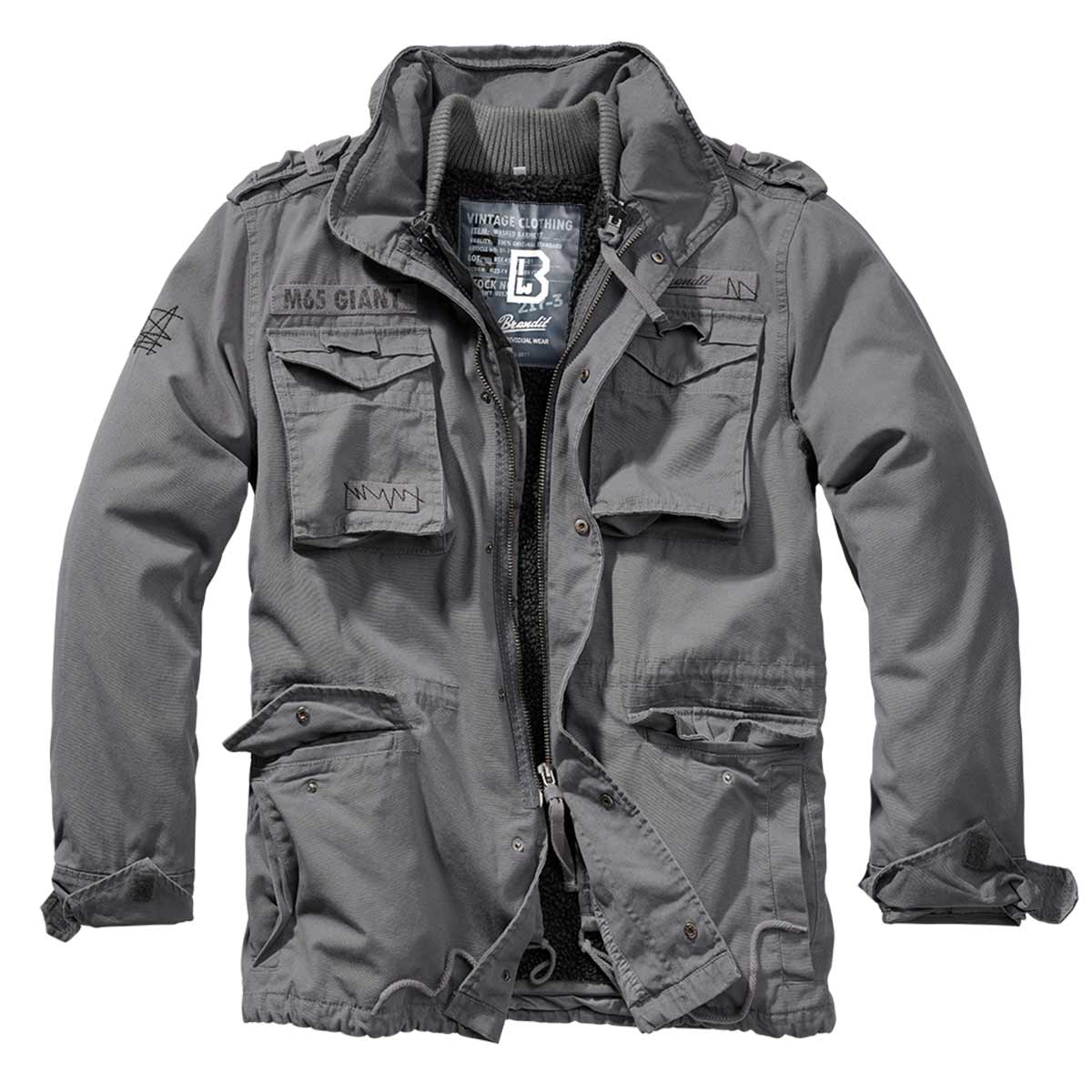 Куртка Brandit M65 Giant - Charcoal Grey