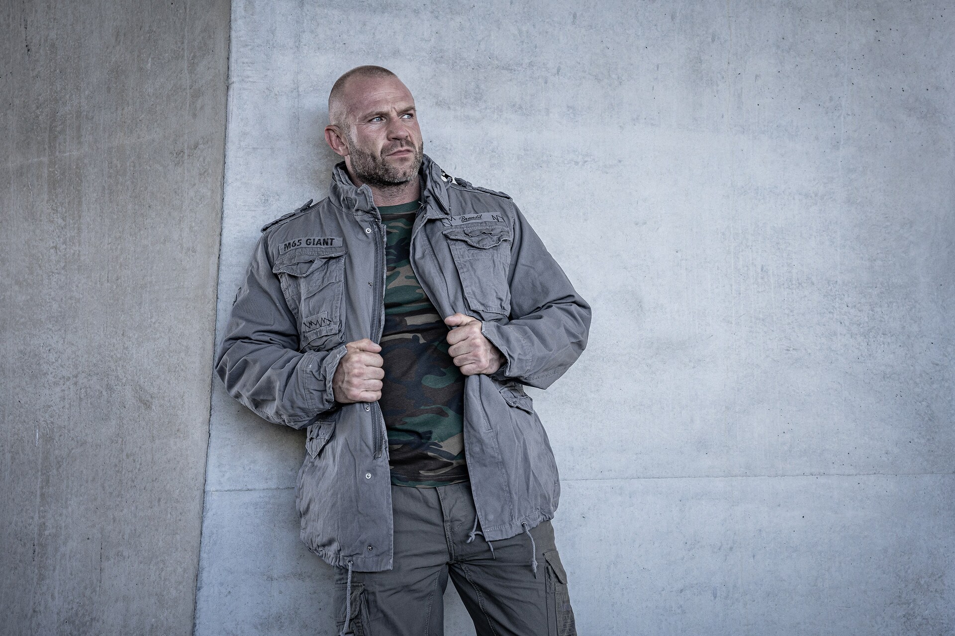 Куртка Brandit M65 Giant - Charcoal Grey