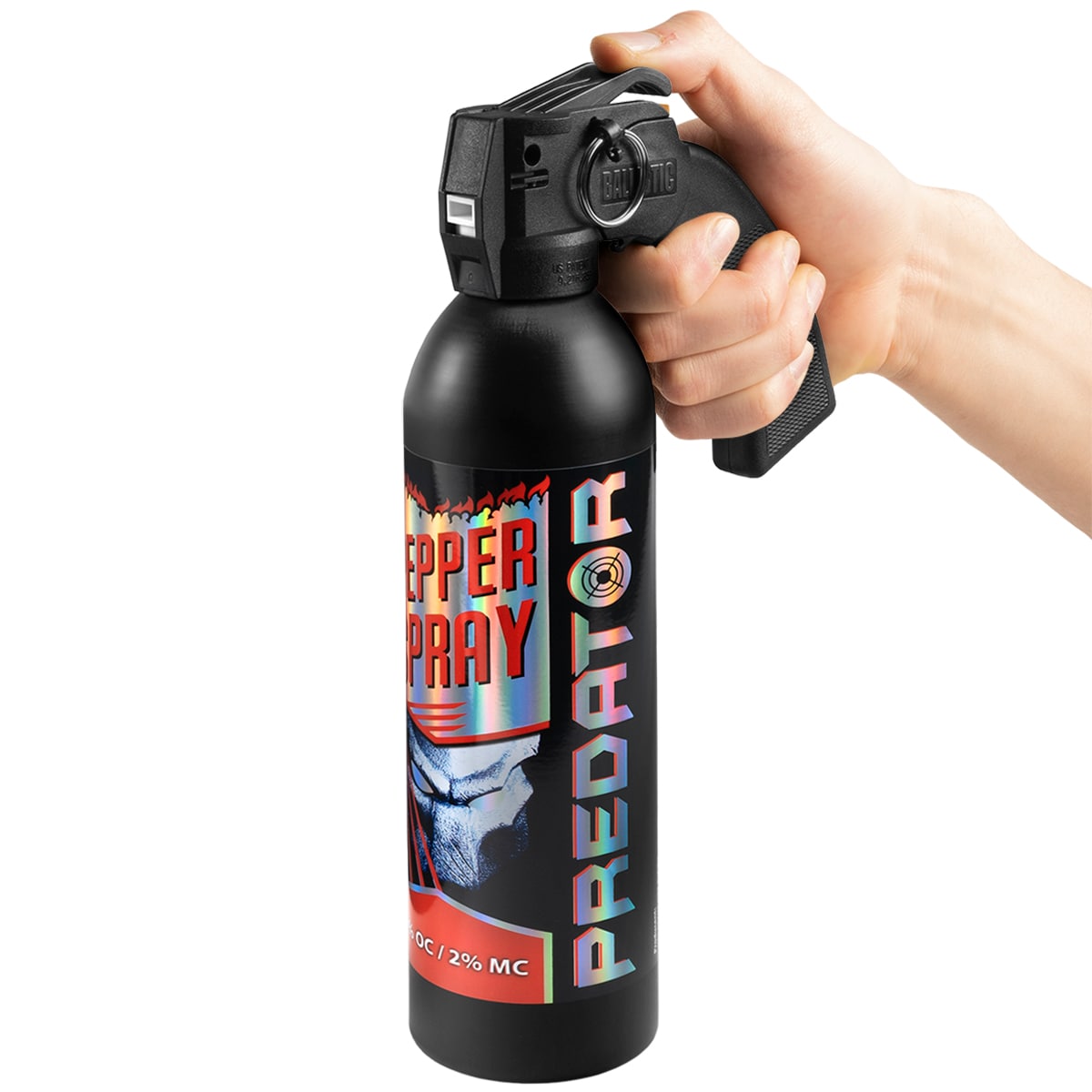 Gaz pieprzowy Predator 550 ml - stożek