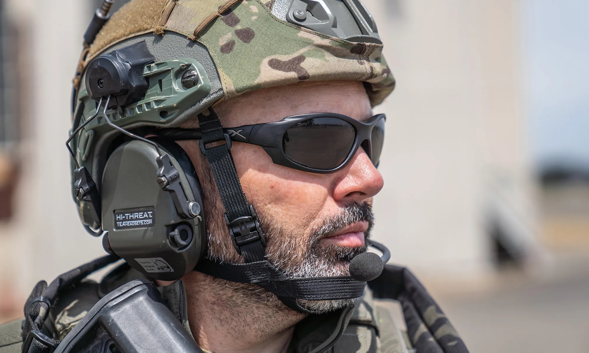 Okulary taktyczne Wiley X XL-1 Advanced Comm 2.5 Set 2in1 Grey/Clear - Matte Black