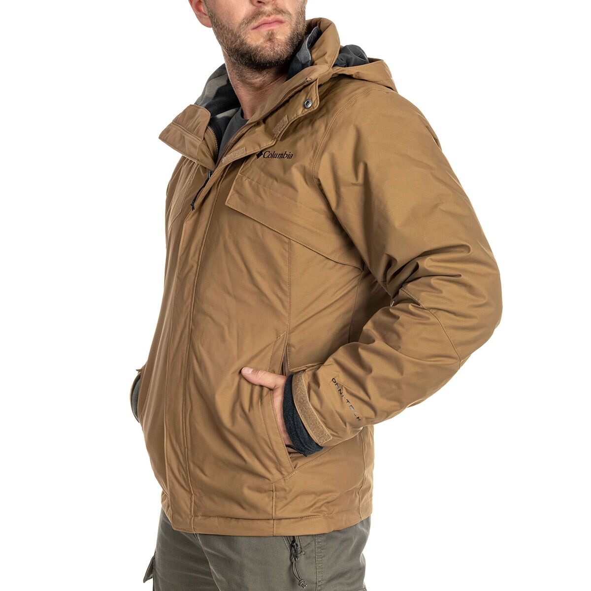 Kurtka Columbia Bugaboo II Fleece Interchange - Brown