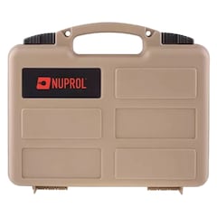 Walizka na pistolet Nuprol pistol case PNP - Tan