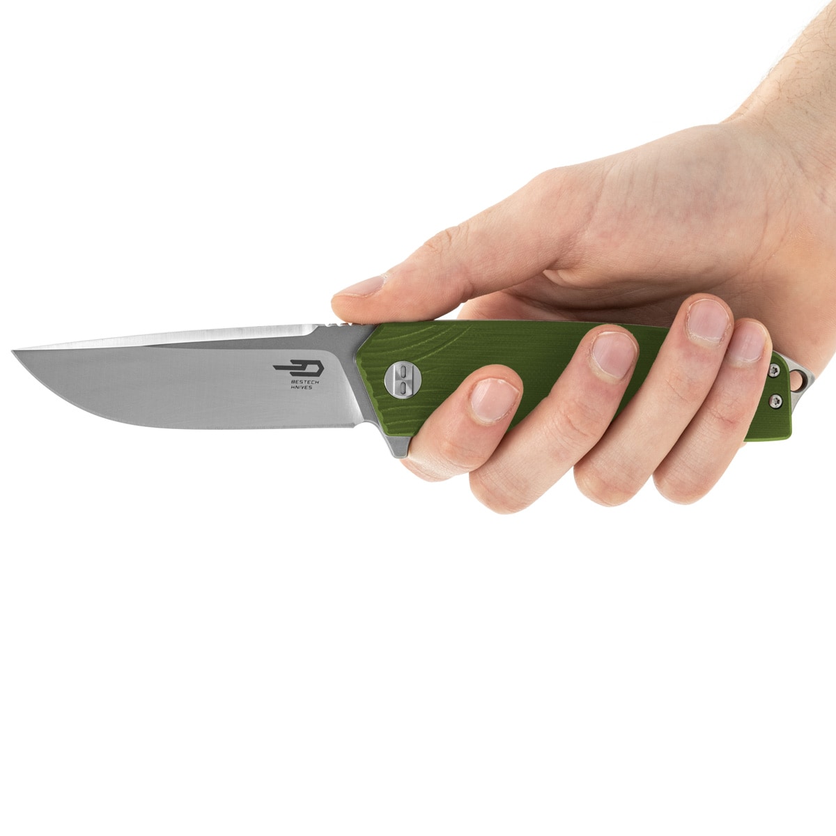 Nóż składany Bestech Knives Lion - Olive 