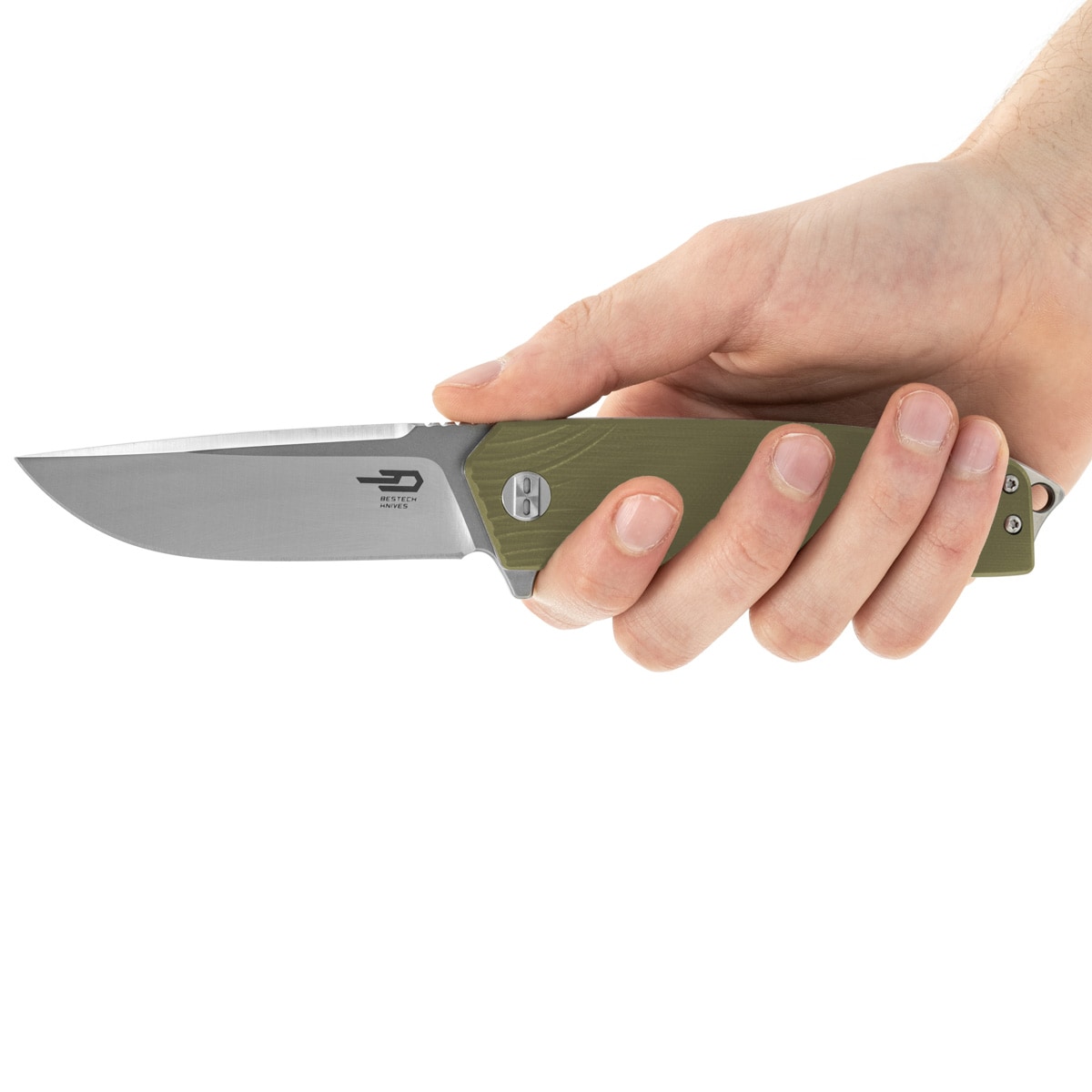 Bestech Knives Lion Folding Knife - Beige