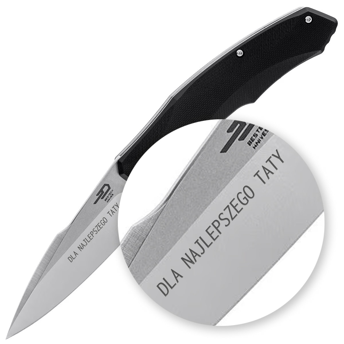 Nóż składany Bestech Knives Warwolf - Black