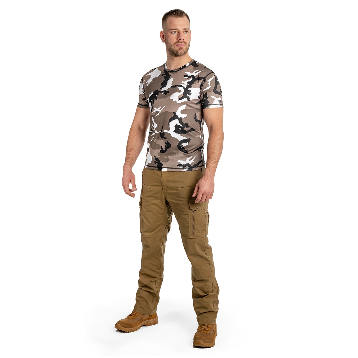 Koszulka termoaktywna Haasta Coolmax - Urban Camo