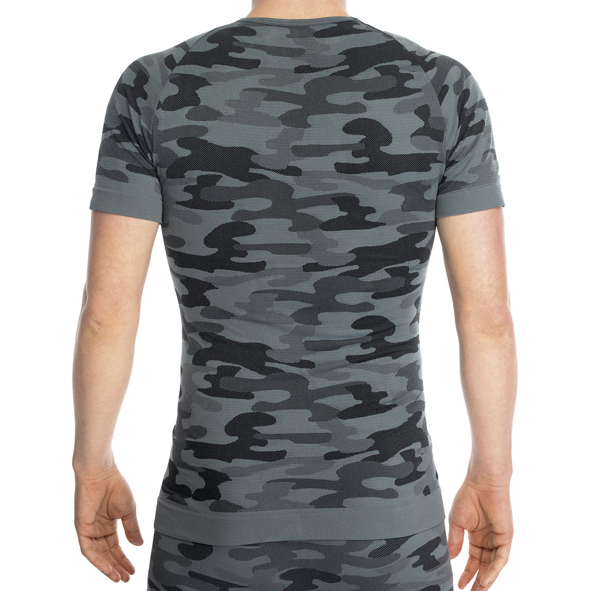 Koszulka termoaktywna Spaio Military 01 K/R - Steel Grey