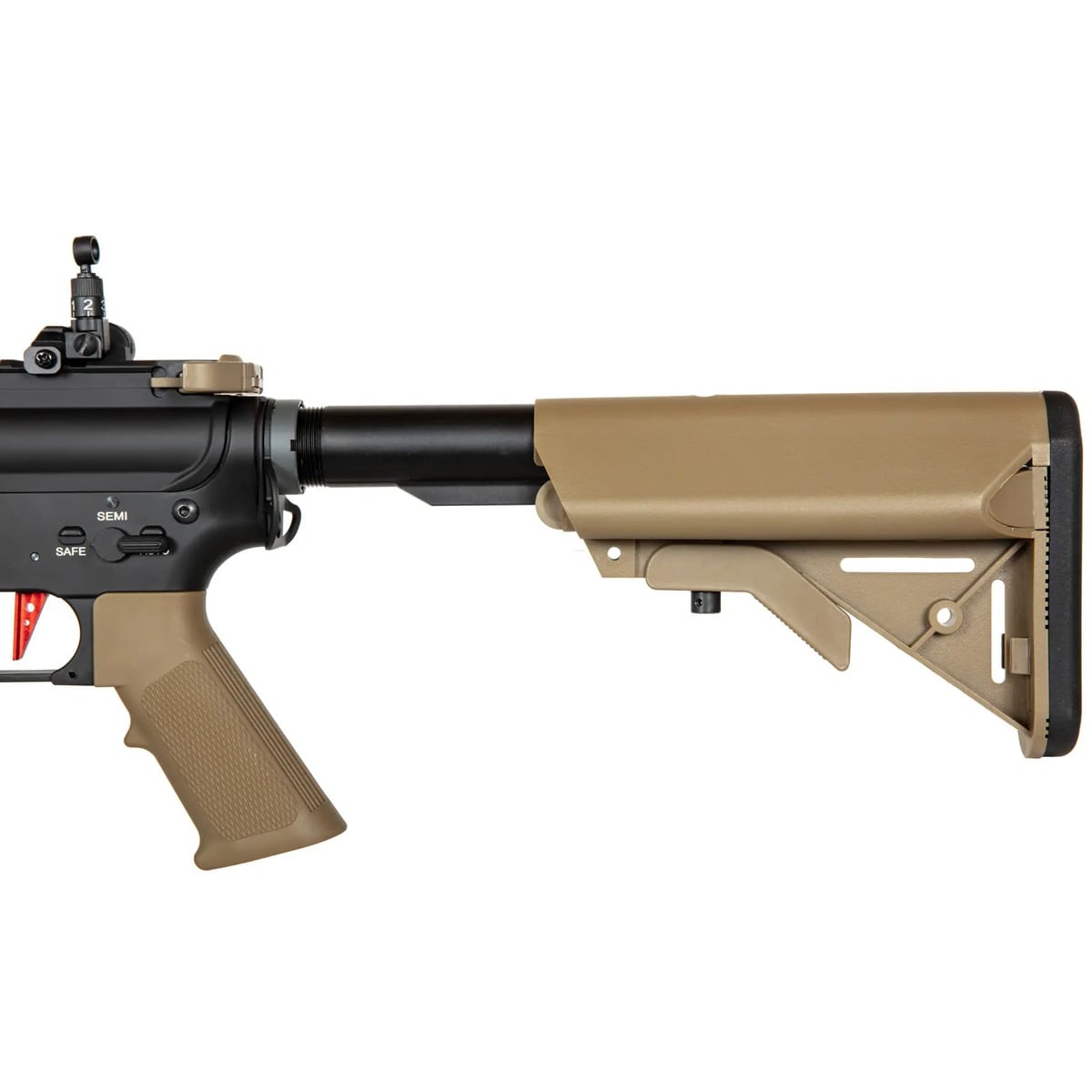 Karabinek szturmowy AEG Specna Arms SA-A34-HT One Titan v2 Custom - Half-Tan