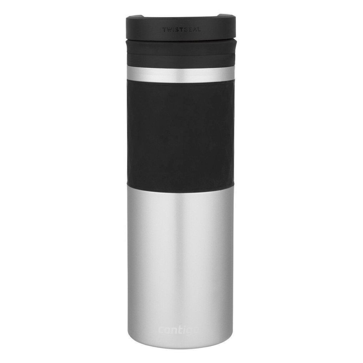 Kubek termiczny Contigo Glaze 470 ml - Srebrny 
