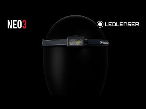 Latarka czołowa Ledlenser Neo 3 Black/Blue - 400 lumenów