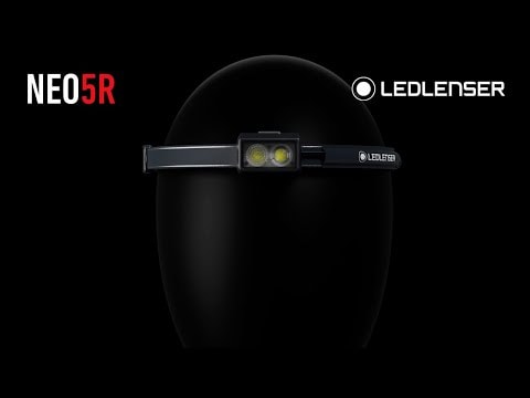 Ліхтарик налобний Ledlenser Neo 5R Black/Gray - 600 Люменів