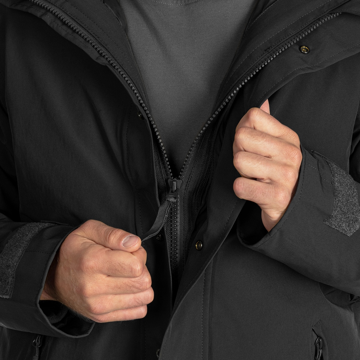 Куртка Mil-Tec ECWCS Wet Weather Gen.II з підкладкою Black