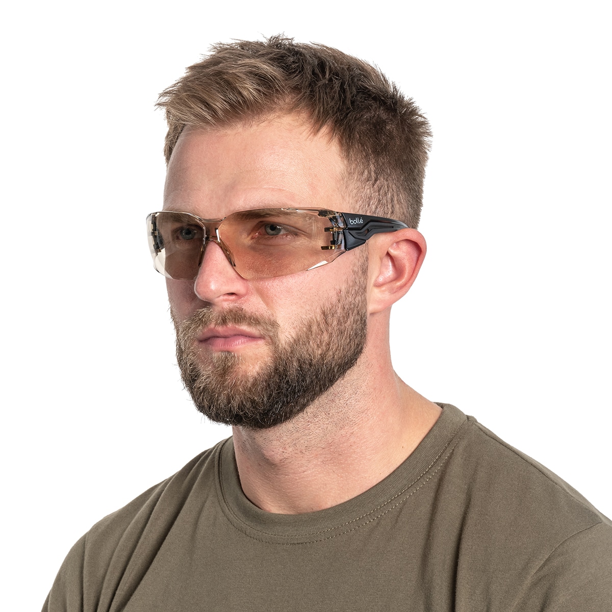Okulary taktyczne Bolle Silex+ Copper Platinum