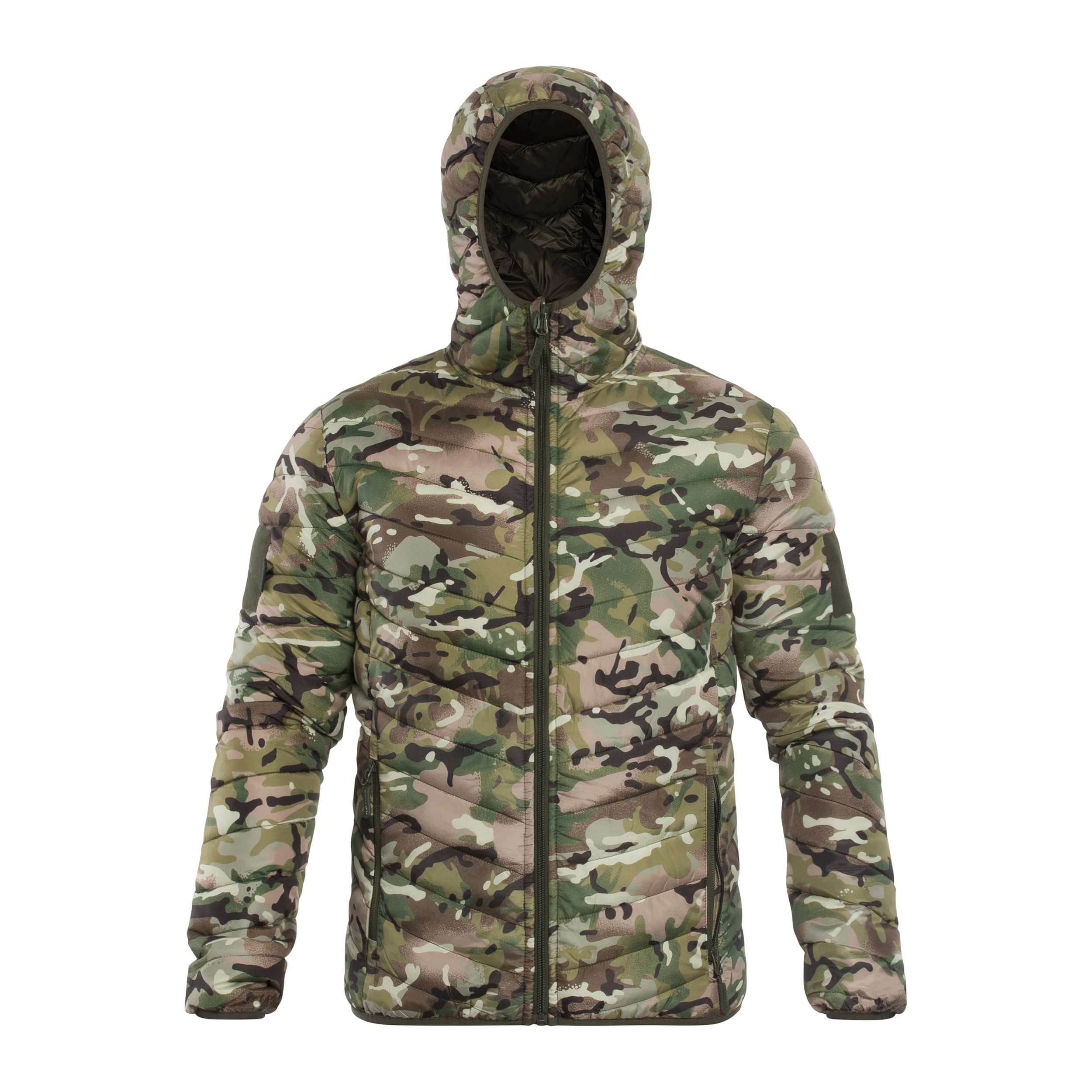 Kurtka puchowa dwustronna Texar Reverse - Olive/Arid MC Camo
