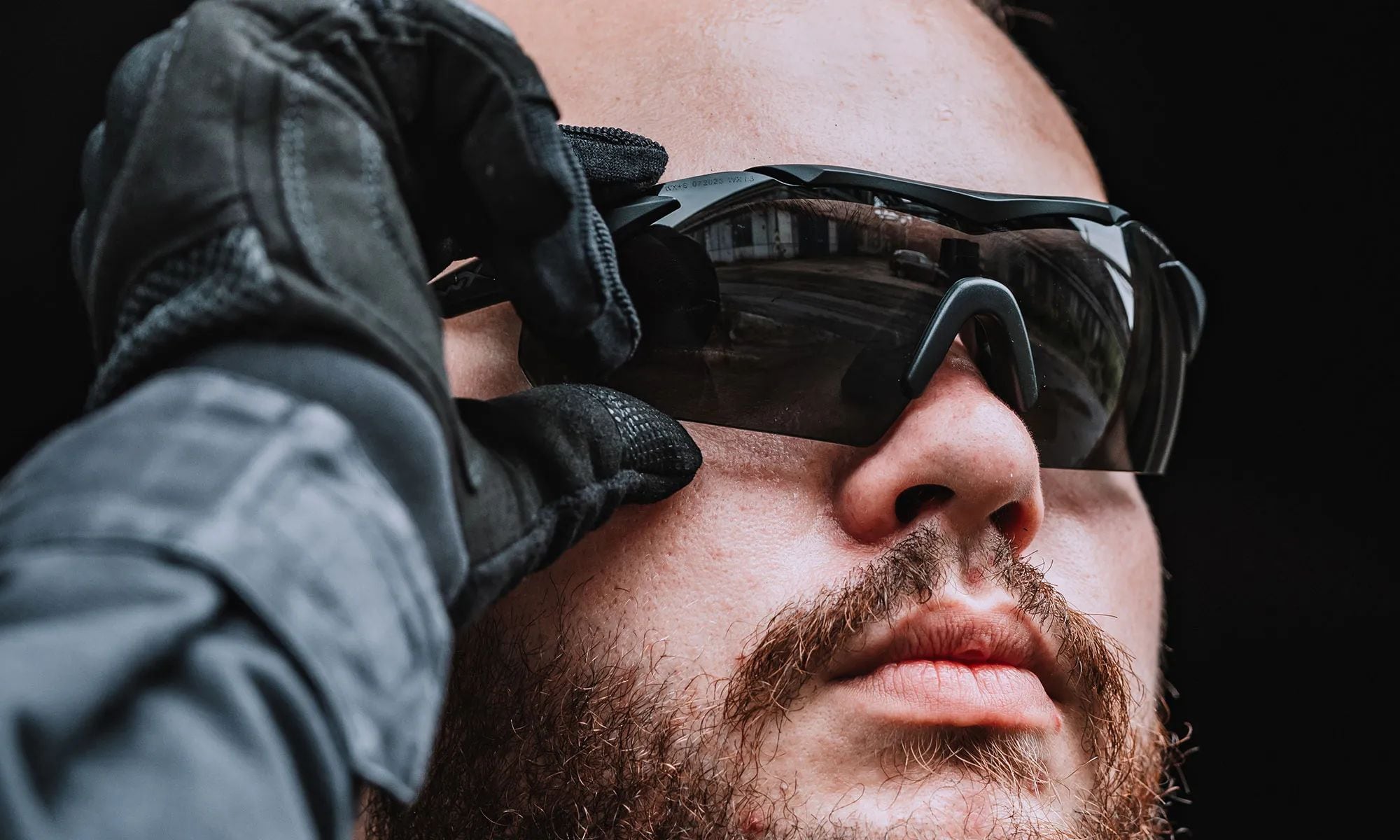 Okulary taktyczne Wiley X Vapor 2.5 Grey/Clear - Matte Black