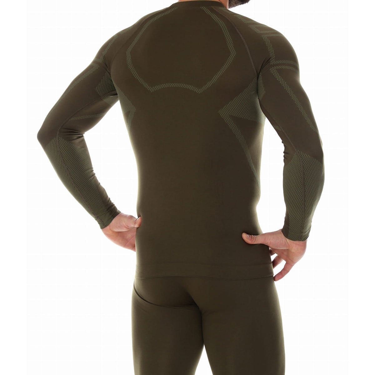 Koszulka termoaktywna Brubeck Ranger Protect Long Sleeve - Khaki