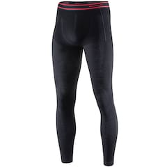 Legginsy termoaktywne męskie Brubeck Merino Active Wool - Czarne