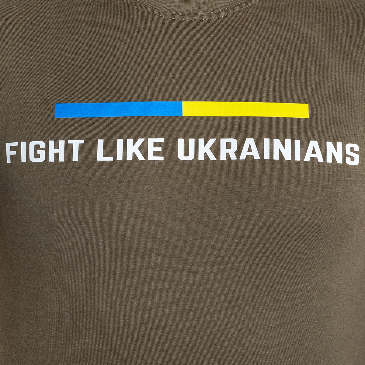 Футболка T-Shirt Voyovnik Fight Like Ukrainians - Olive