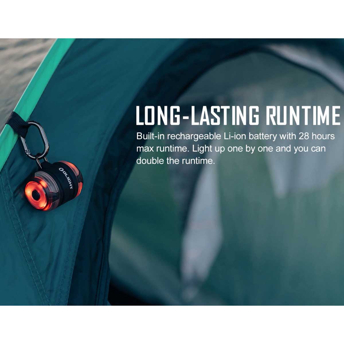 Lampka sygnalizacyjna Olight Gober Kit Black