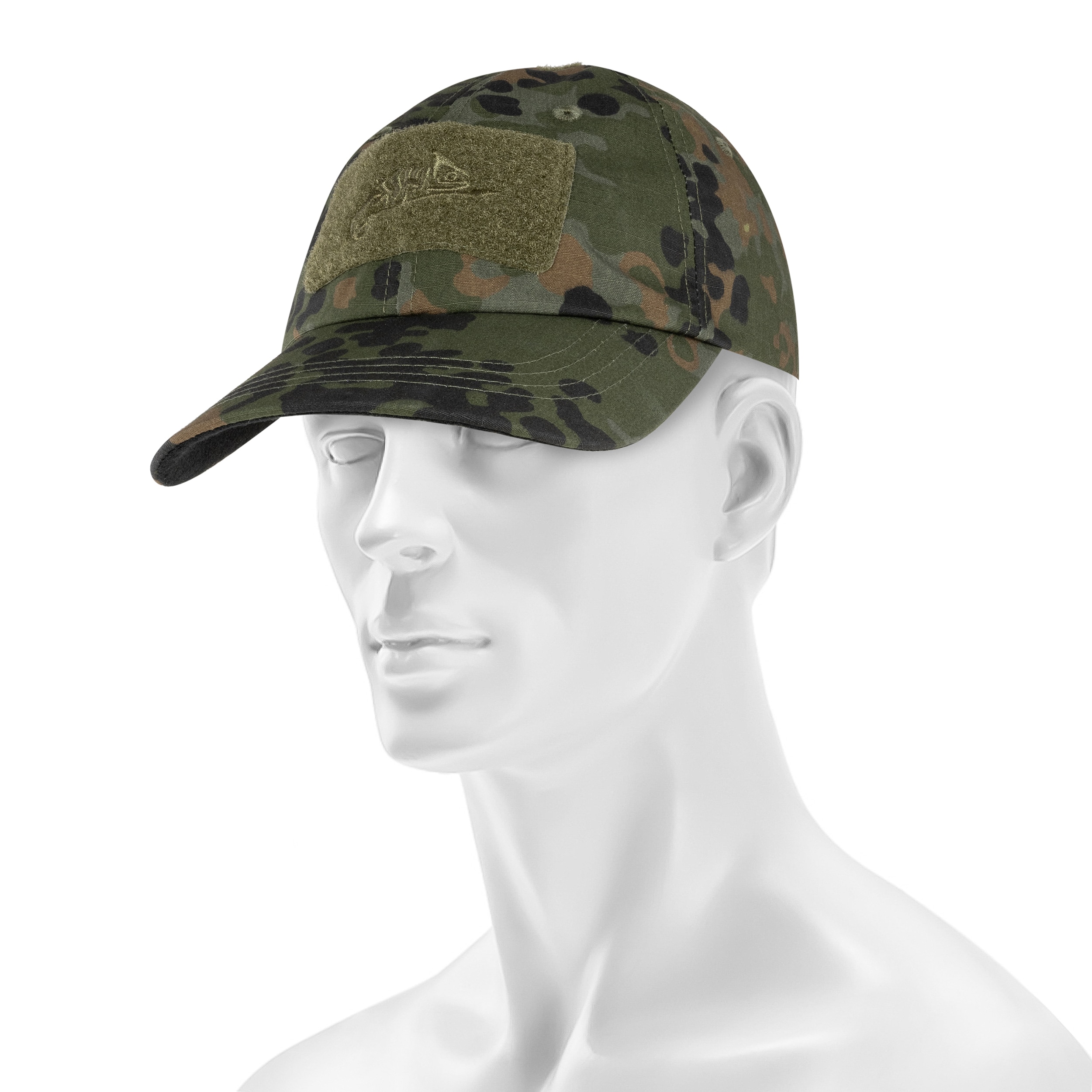 Czapka z daszkiem plus velcro Helikon-Tex PolyCotton Rip-Stop - Flecktarn