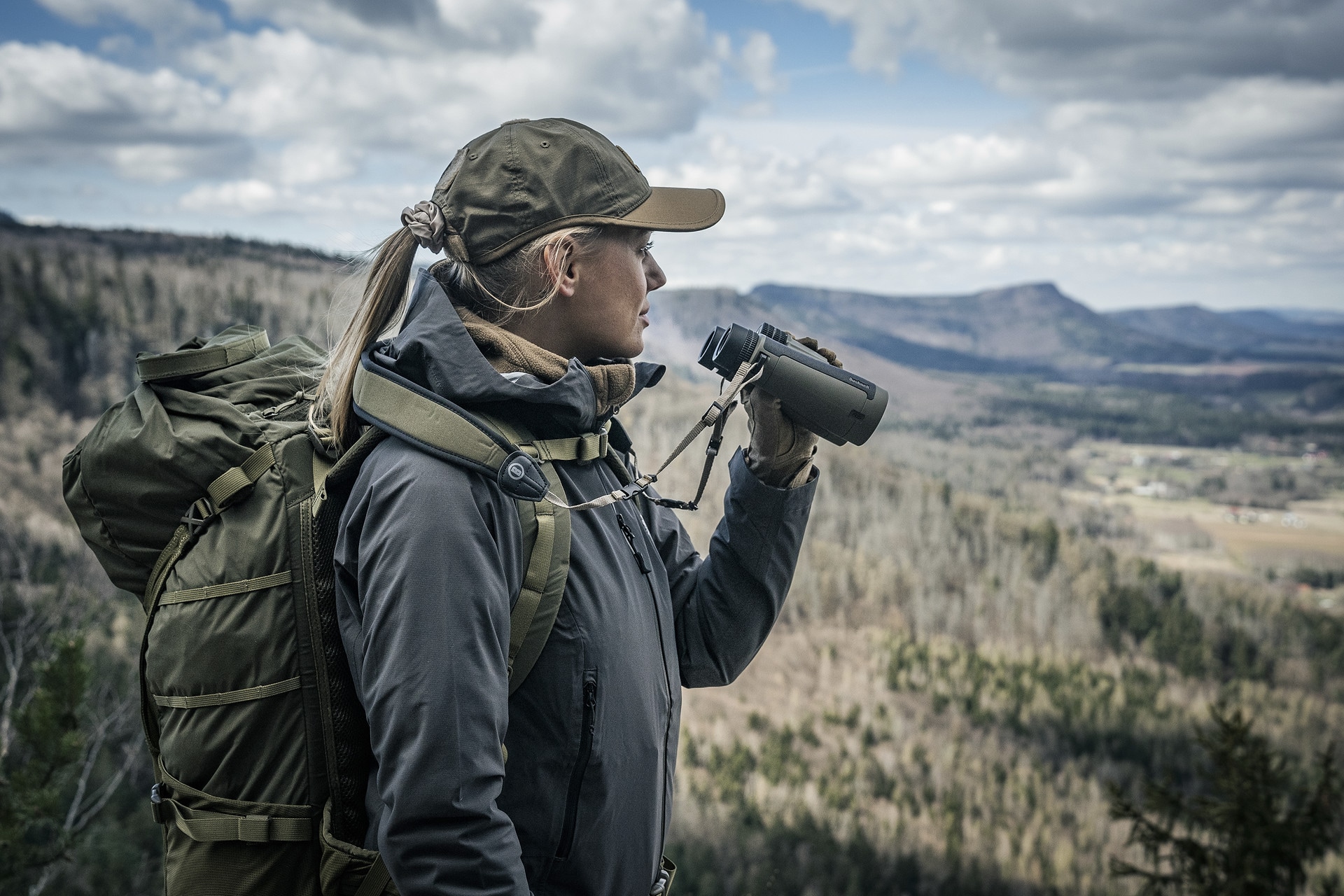 Czapka z daszkiem Helikon-Tex Logo Cap PolyCotton Rip-Stop - Adaptive Green/Coyote