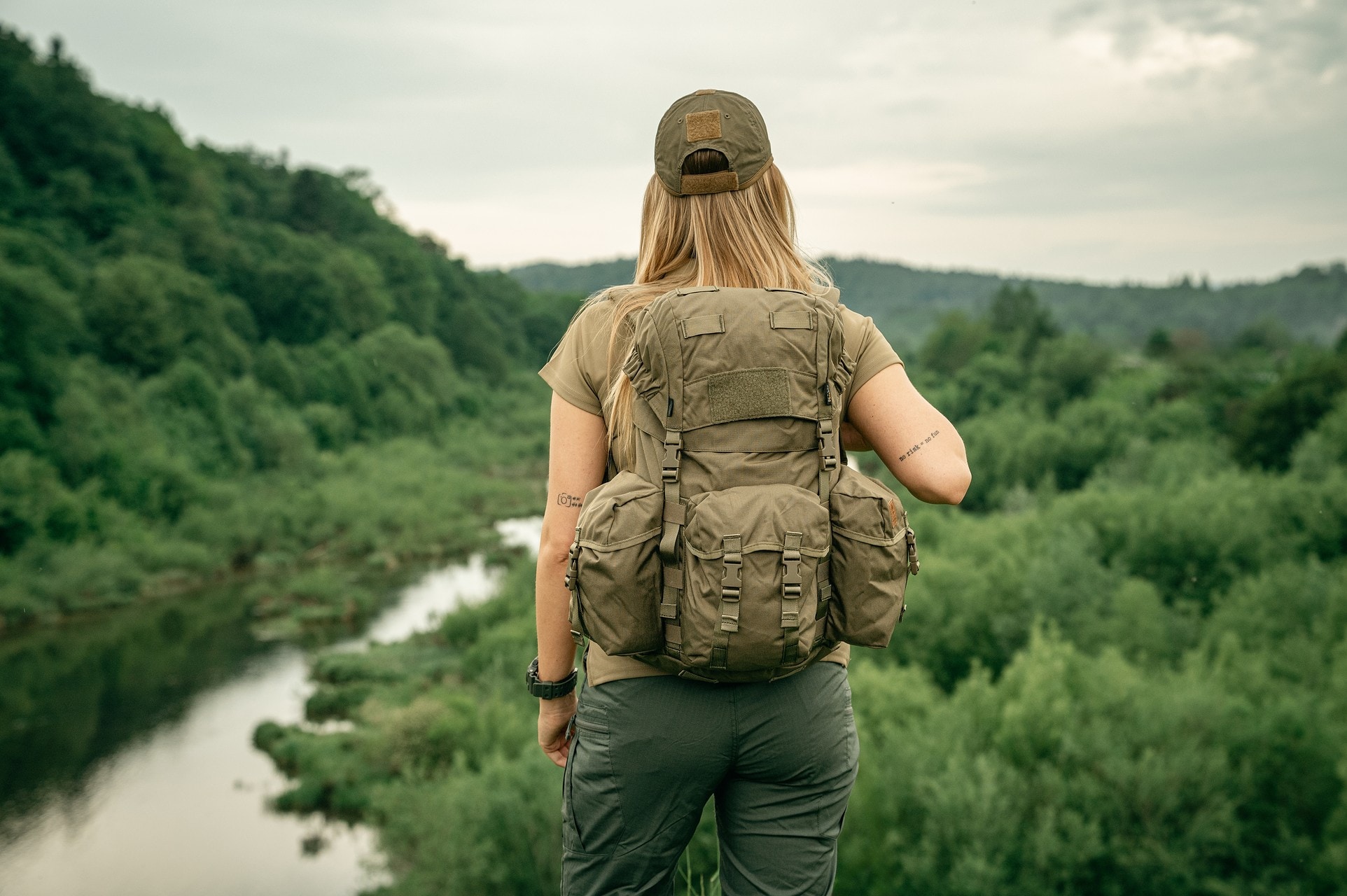 Czapka z daszkiem Helikon-Tex Logo Cap PolyCotton Rip-Stop - Adaptive Green/Coyote