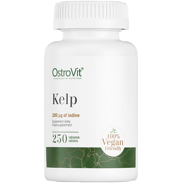 Suplement diety OstroVit Kelp - 250 tabletek