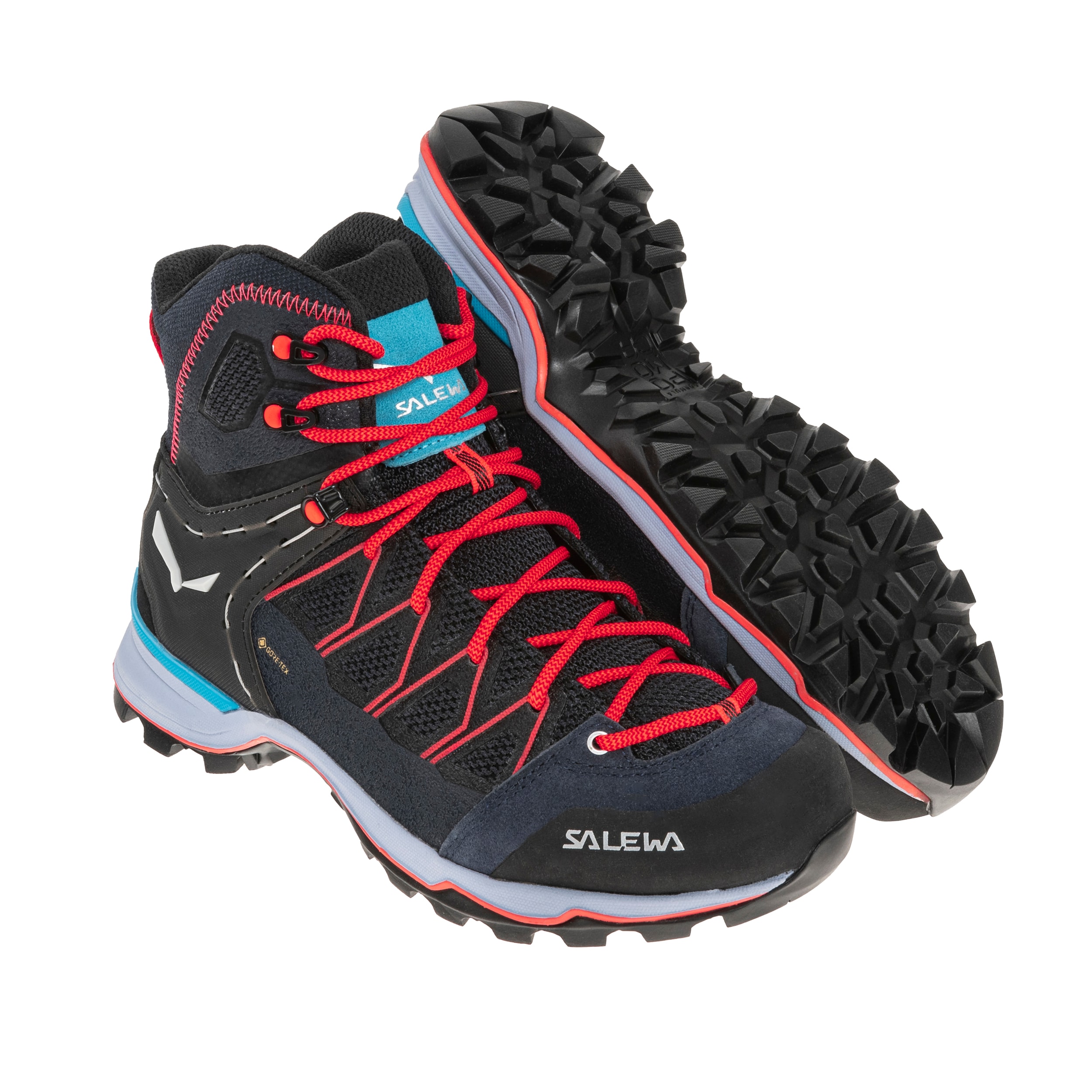 Жіночі черевики Salewa MTN Trainer Lite MID GTX - Premium Navy/Blue Fog 