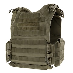Kamizelka taktyczna typu Plate Carrier Maskpol - Ranger Green