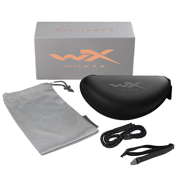 Okulary taktyczne Wiley X Grid - Captivate Polarized Grey/Matte Utility Green