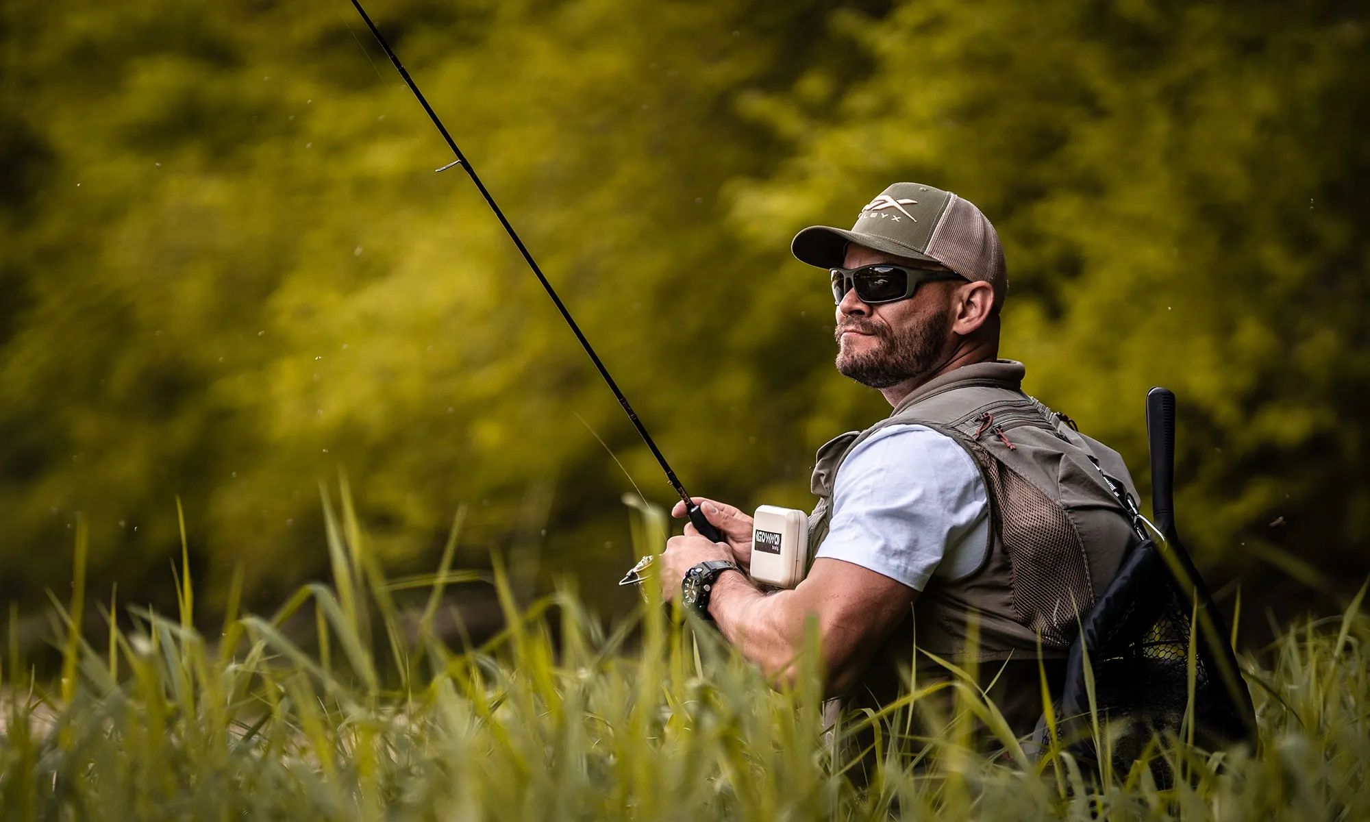 Okulary taktyczne Wiley X Grid - Captivate Polarized Grey/Matte Utility Green