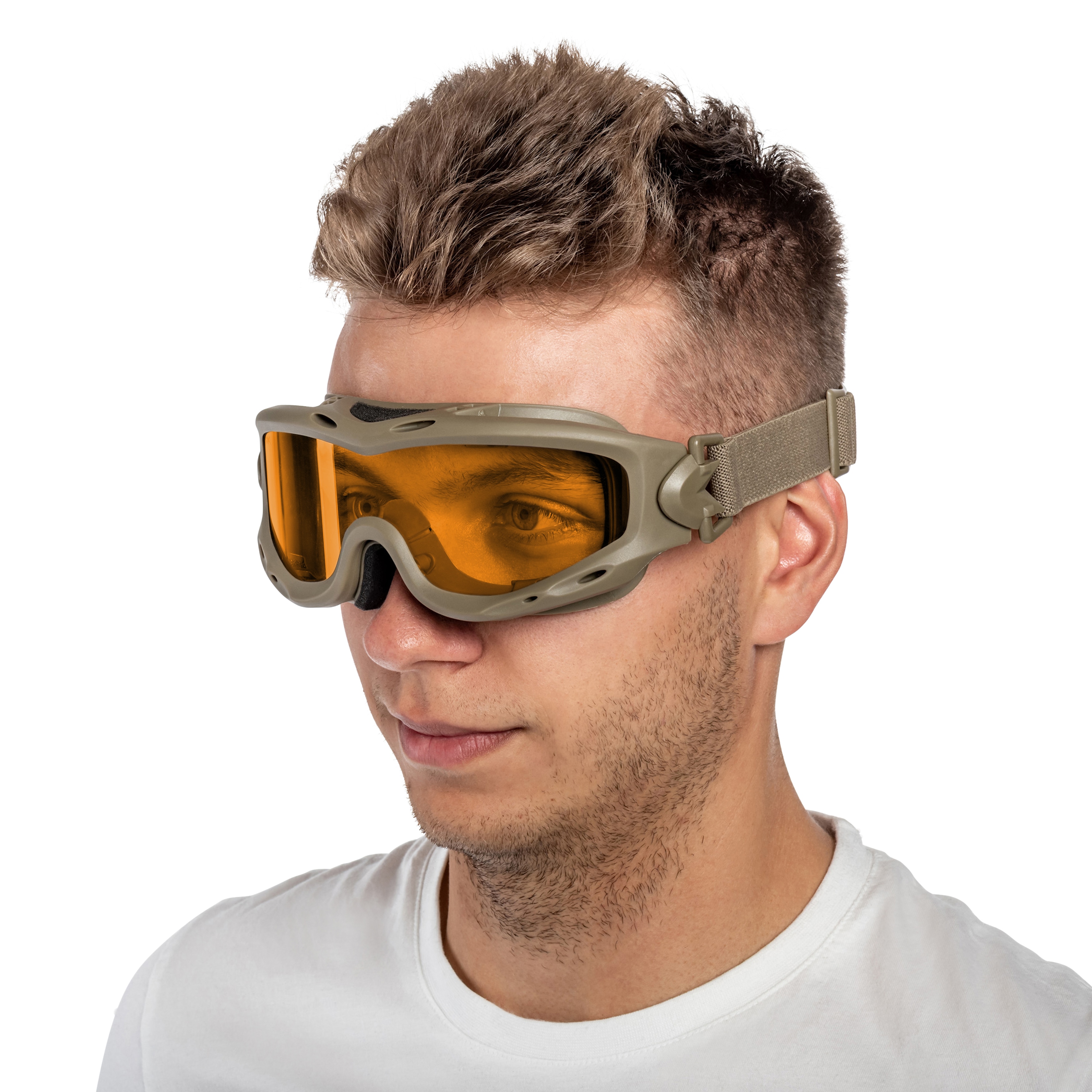 Gogle Wiley X SPEAR Set 3in1 - Matte Tan