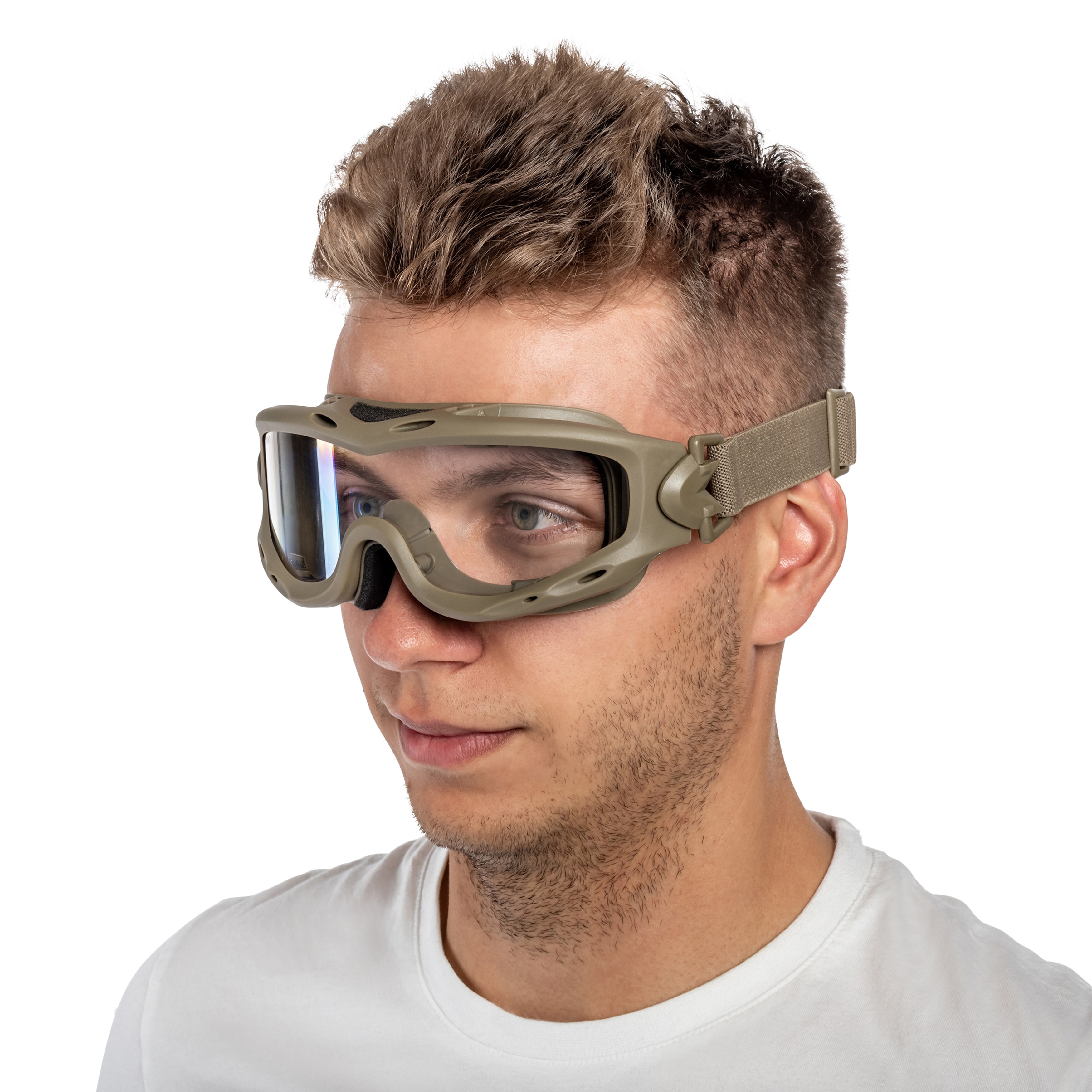 Gogle Wiley X SPEAR Set 3in1 - Matte Tan