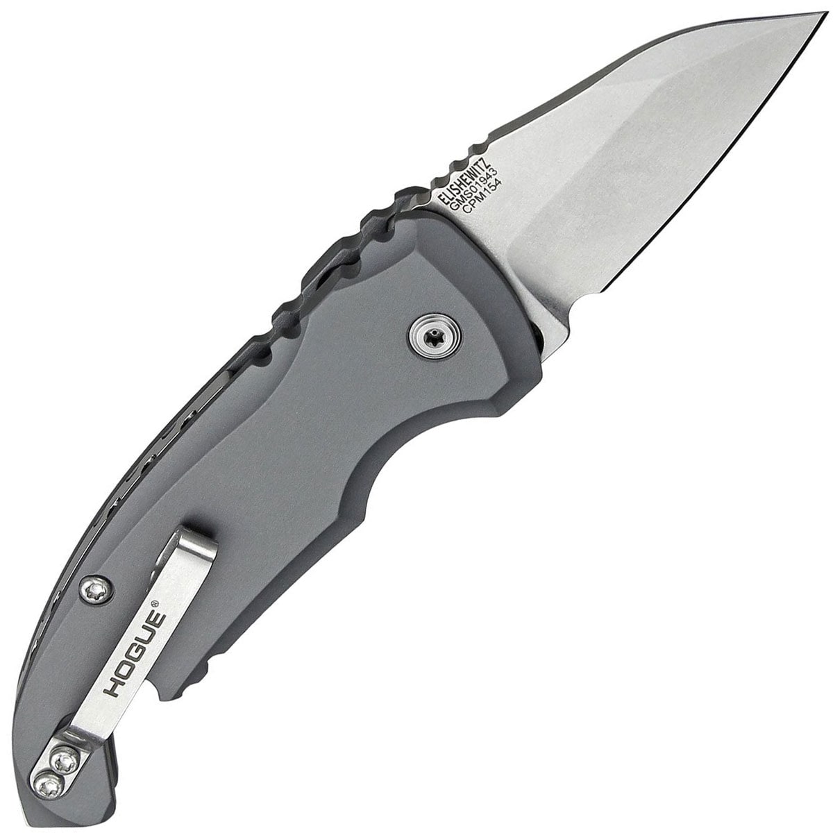 Nóż sprężynowy Hogue A01 Microswitch Compact Wharncliffe - Grey