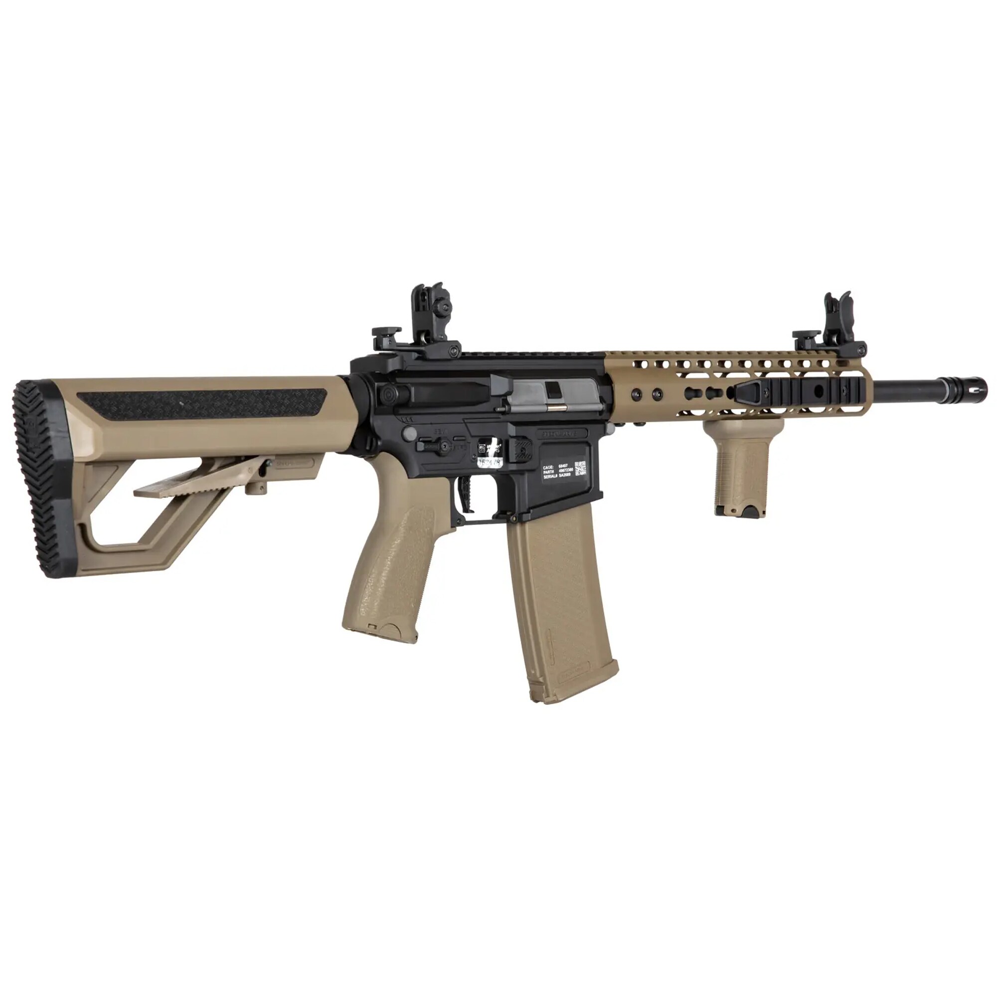 Штурмовий карабін AEG Specna Arms SA-E09-RH EDGE 2.0 Heavy Ops Stock Assault Carbine - Half Tan