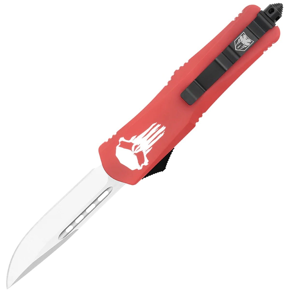 Nóż sprężynowy CobraTec OTF Large Red Punisher