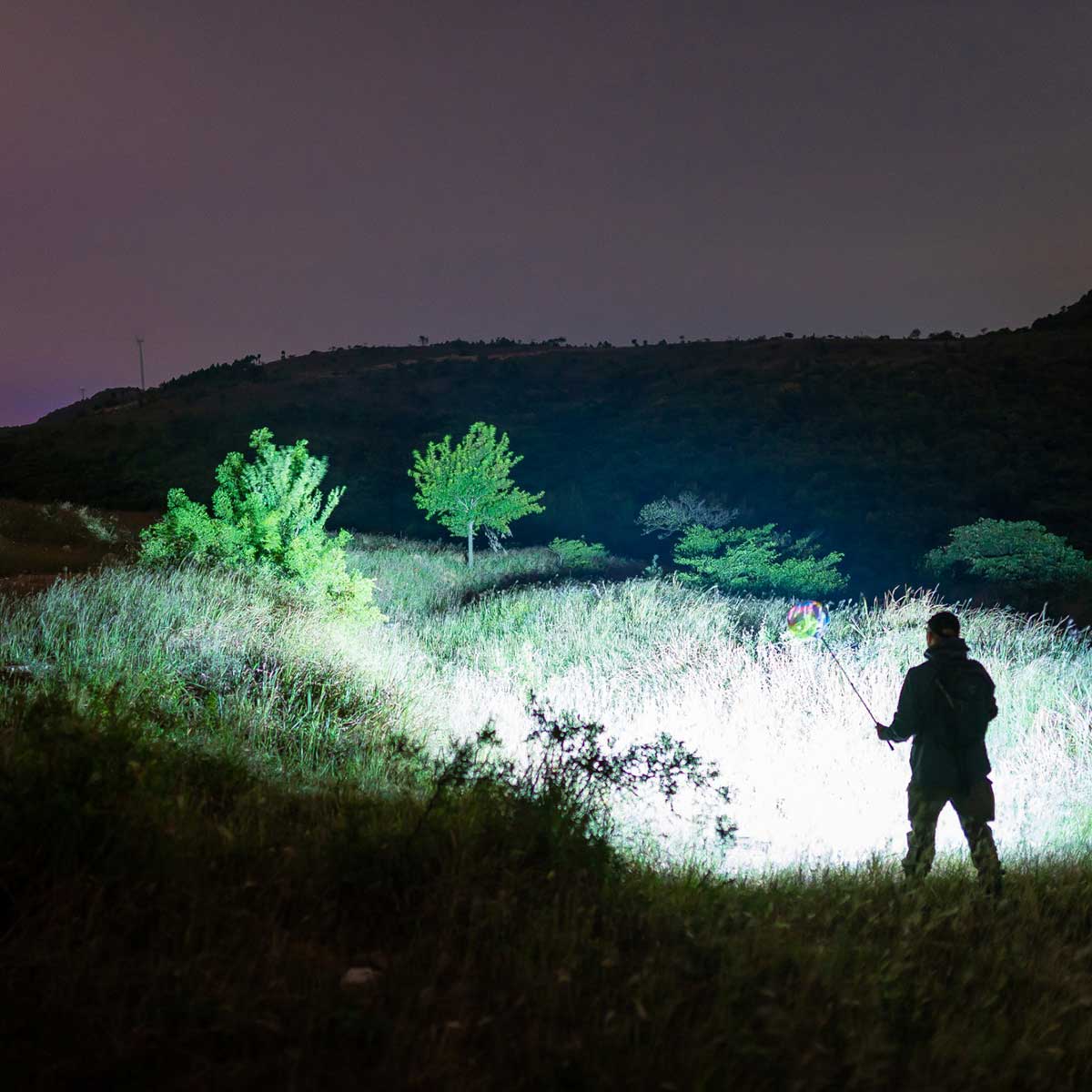 Ліхтарик з лазерним покажчиком Olight Arkfeld Cool White Orange - 1000 люменів