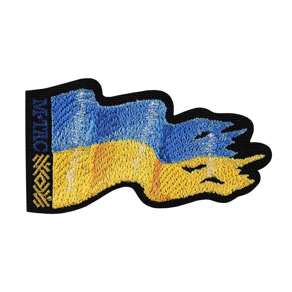 Нашивка M-Tac прапор України права - Black
